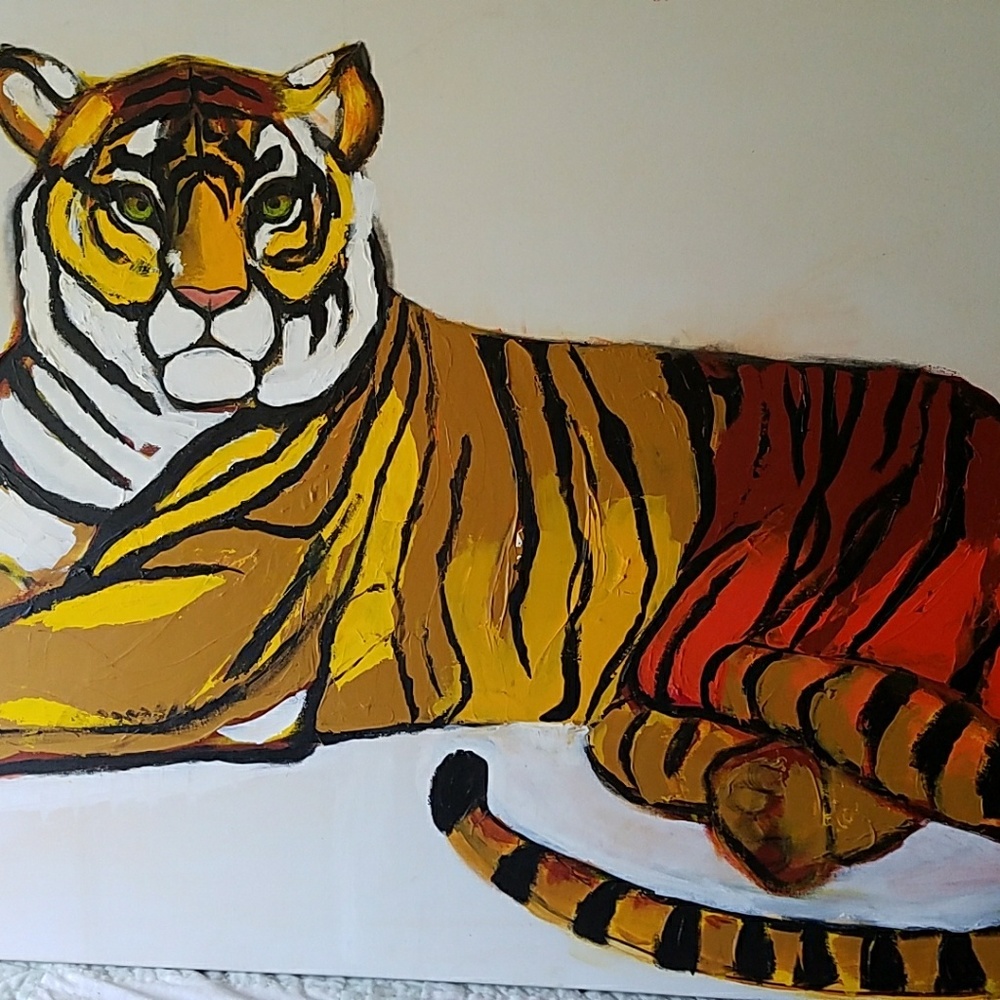 Tiger. Original artwork